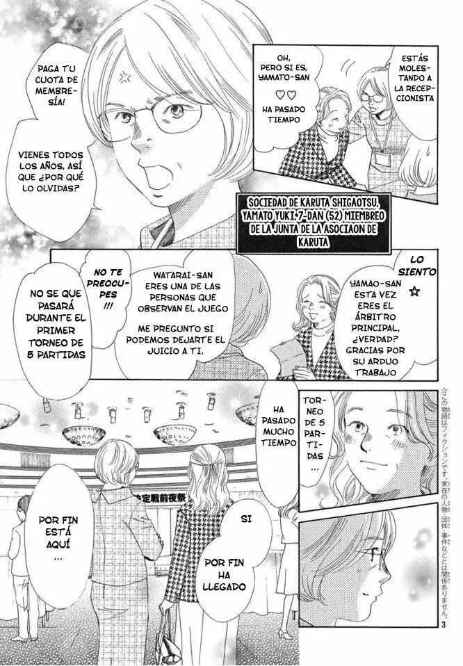 Chihayafuru capítulo 215, página 3
