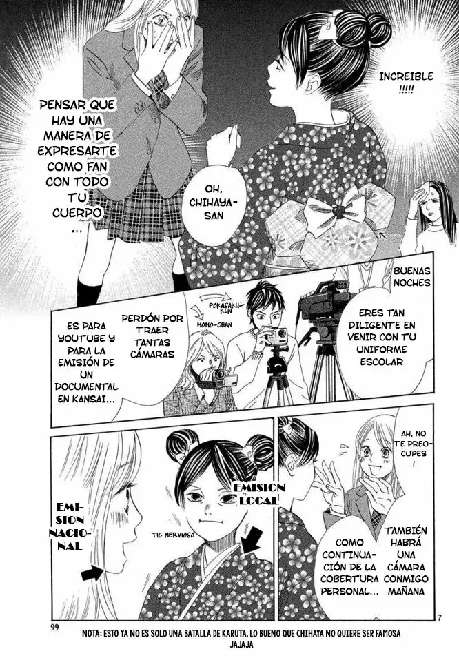 Chihayafuru capítulo 215, página 7