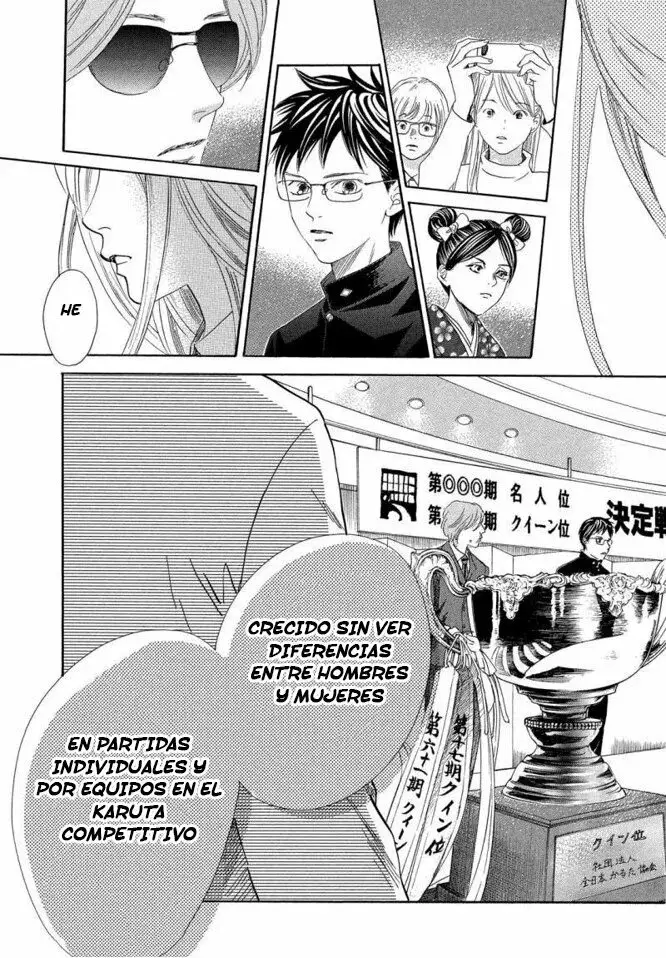 Chihayafuru capítulo 215, página 22
