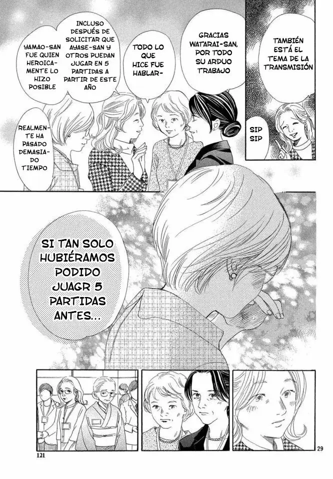 Chihayafuru capítulo 215, página 28