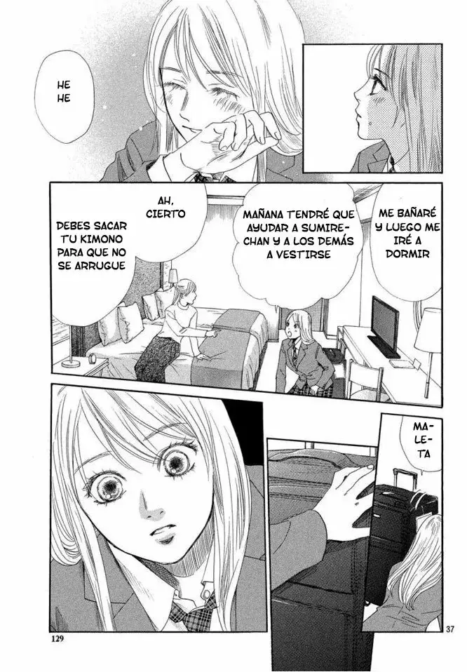Chihayafuru capítulo 215, página 36