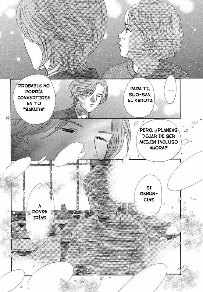 Chihayafuru capítulo 216, página 22