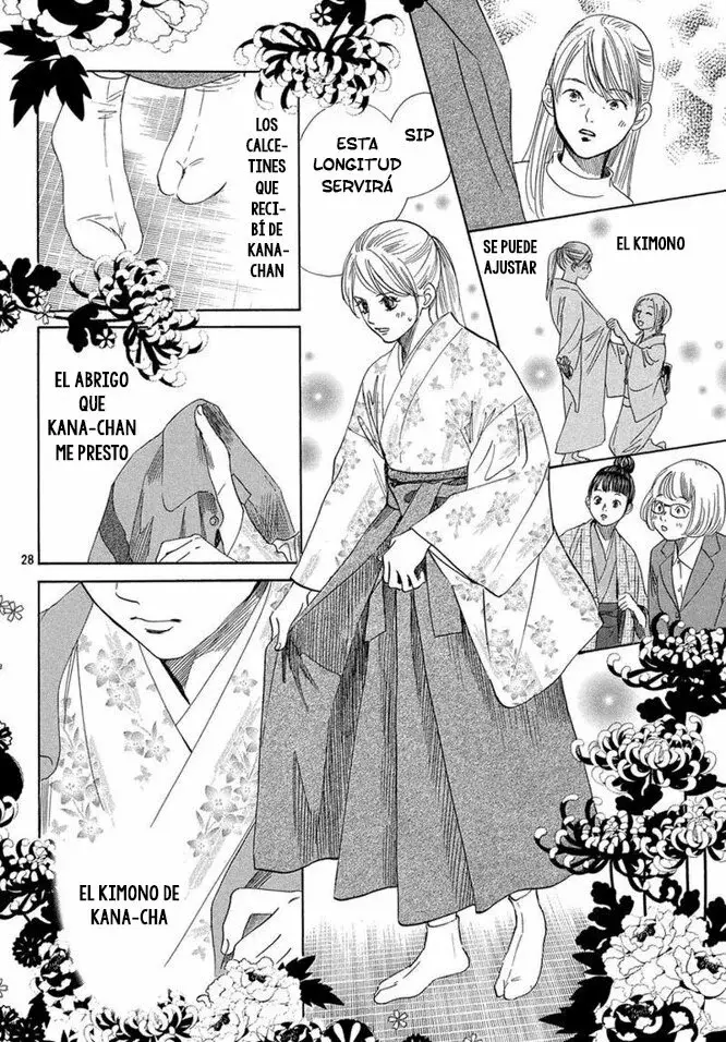 Chihayafuru capítulo 216, página 28