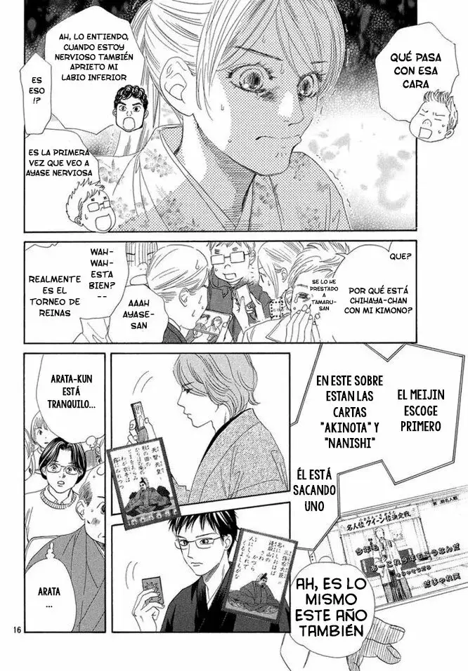 Chihayafuru capítulo 217, página 15