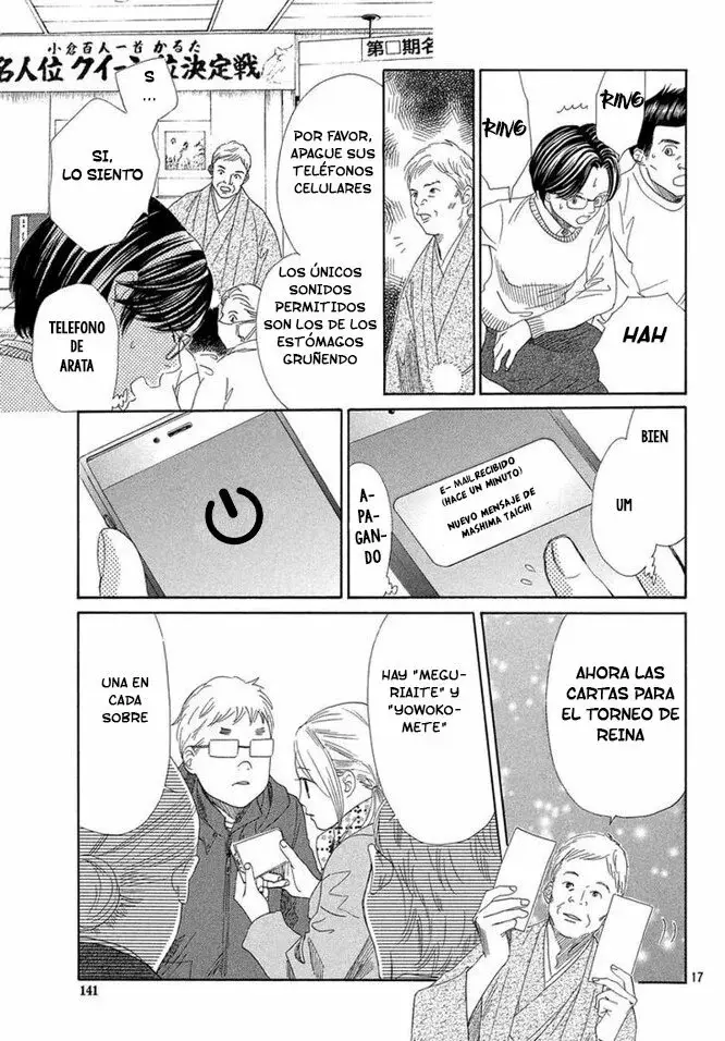 Chihayafuru capítulo 217, página 16