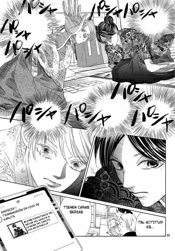 Chihayafuru capítulo 217, página 33