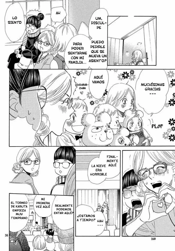 Chihayafuru capítulo 217, página 34