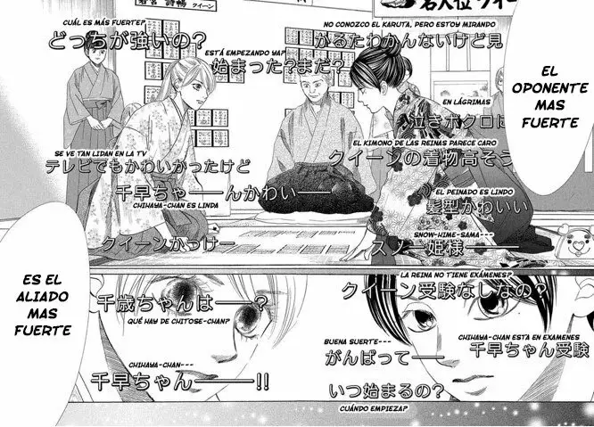 Chihayafuru capítulo 217, página 36