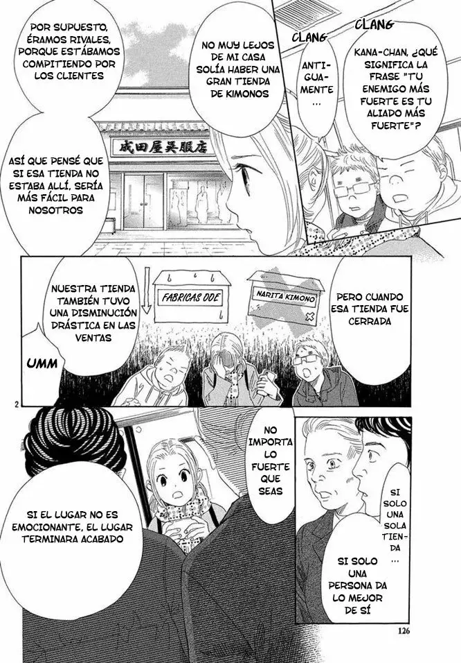 Chihayafuru capítulo 218, página 3