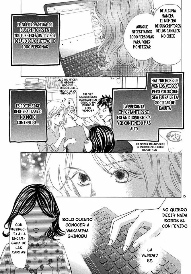 Chihayafuru capítulo 218, página 15