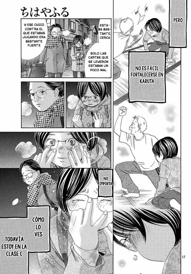 Chihayafuru capítulo 218, página 17