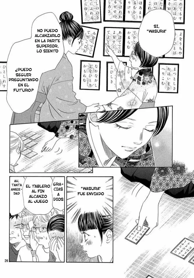 Chihayafuru capítulo 218, página 26