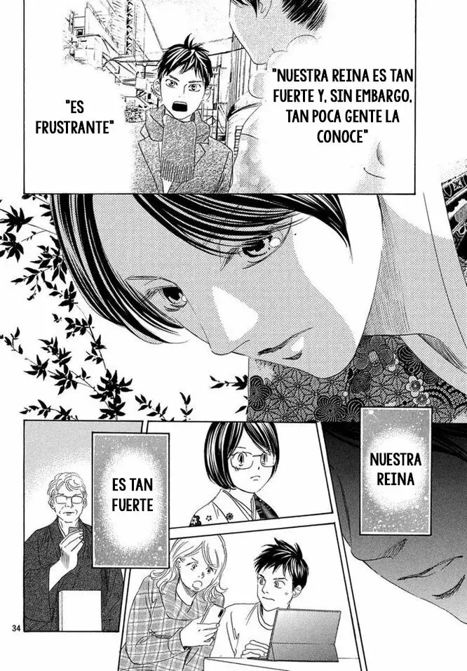 Chihayafuru capítulo 218, página 34