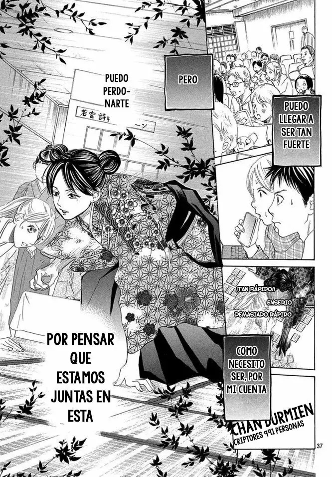 Chihayafuru capítulo 218, página 37