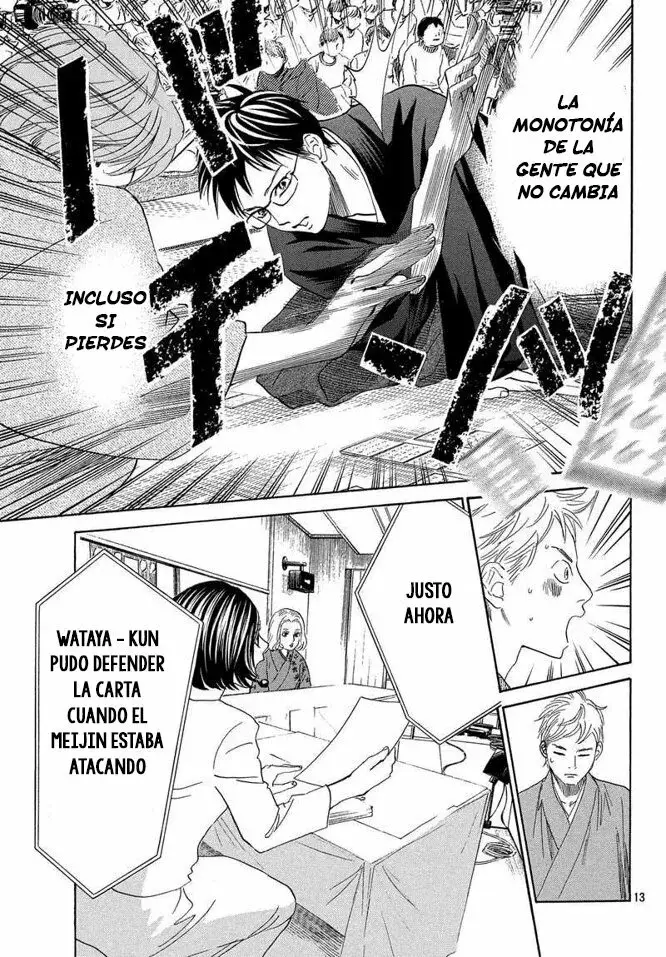 Chihayafuru capítulo 219, página 14