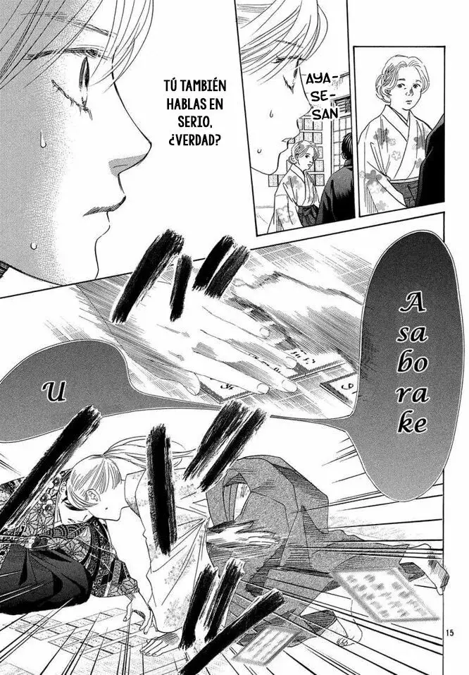 Chihayafuru capítulo 219, página 16