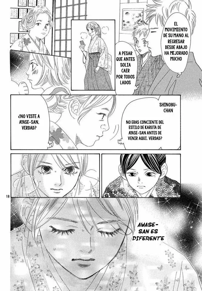 Chihayafuru capítulo 219, página 19