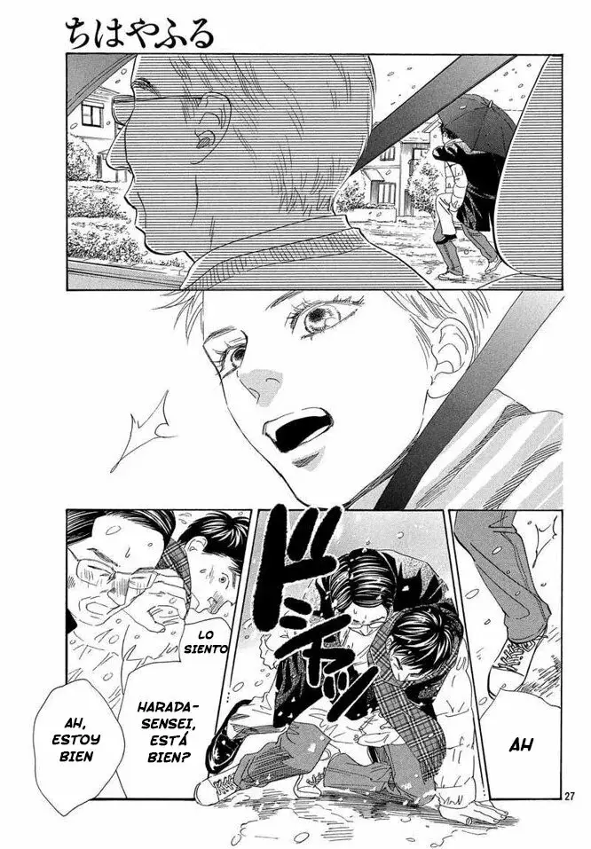 Chihayafuru capítulo 219, página 28
