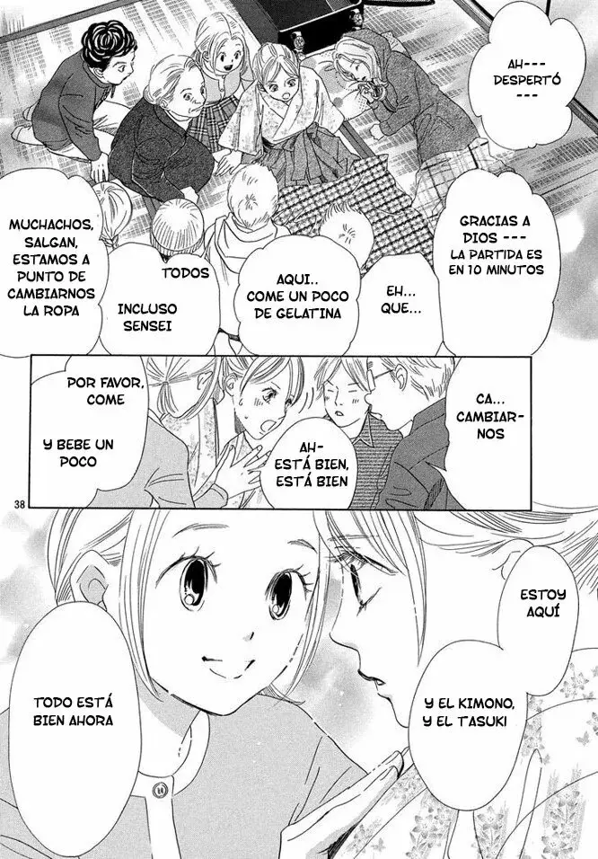 Chihayafuru capítulo 220, página 36