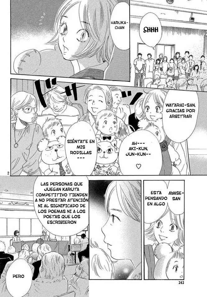 Chihayafuru capítulo 222, página 3
