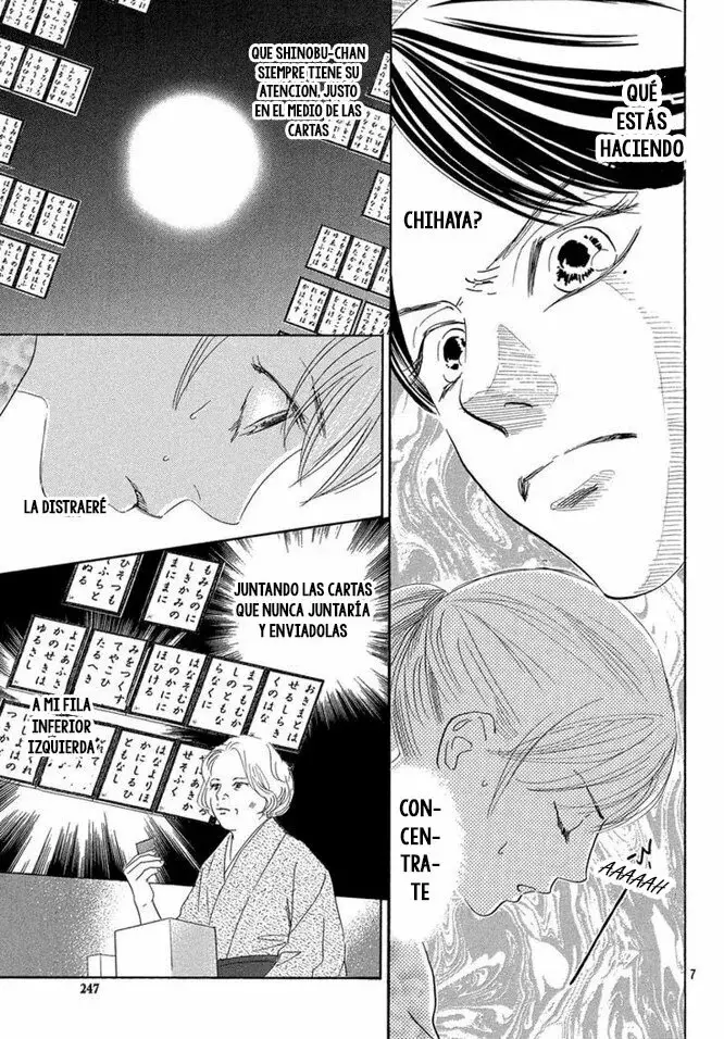 Chihayafuru capítulo 222, página 8