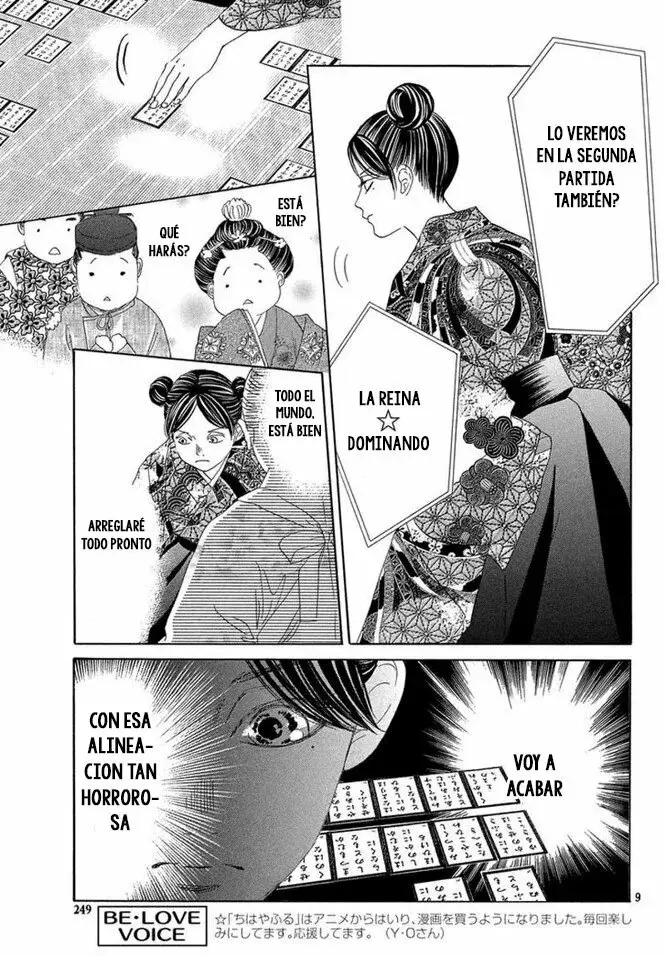 Chihayafuru capítulo 222, página 10