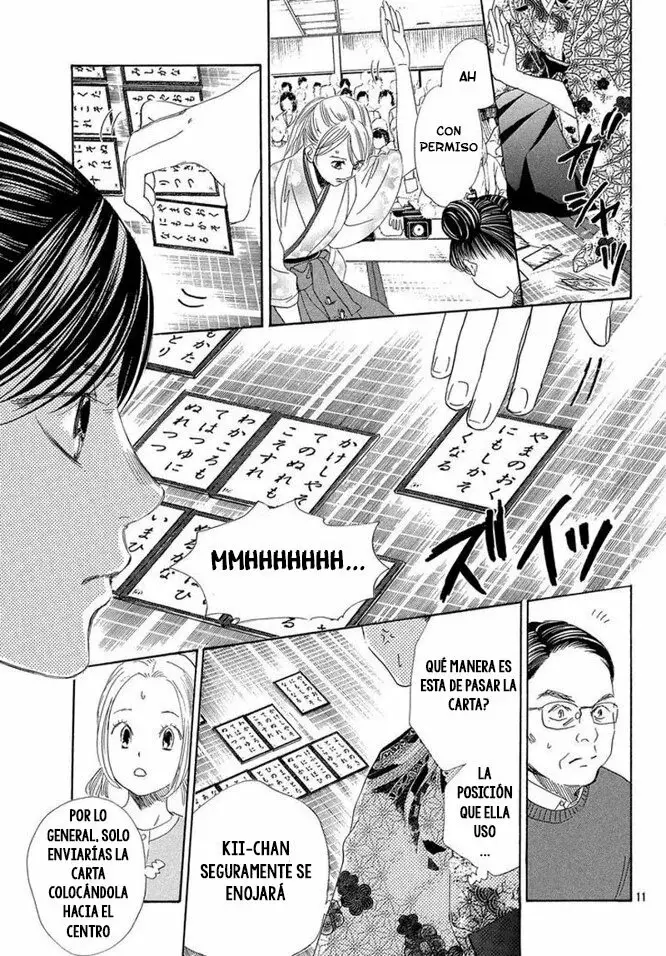 Chihayafuru capítulo 222, página 12