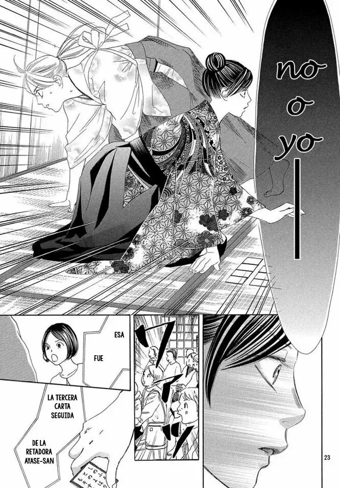 Chihayafuru capítulo 222, página 24
