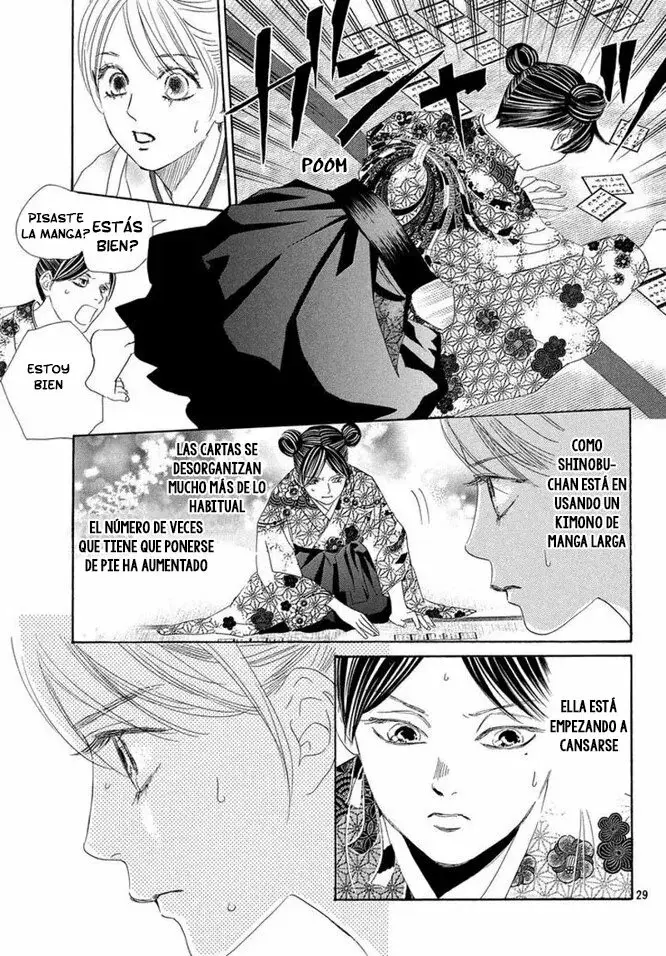 Chihayafuru capítulo 222, página 30
