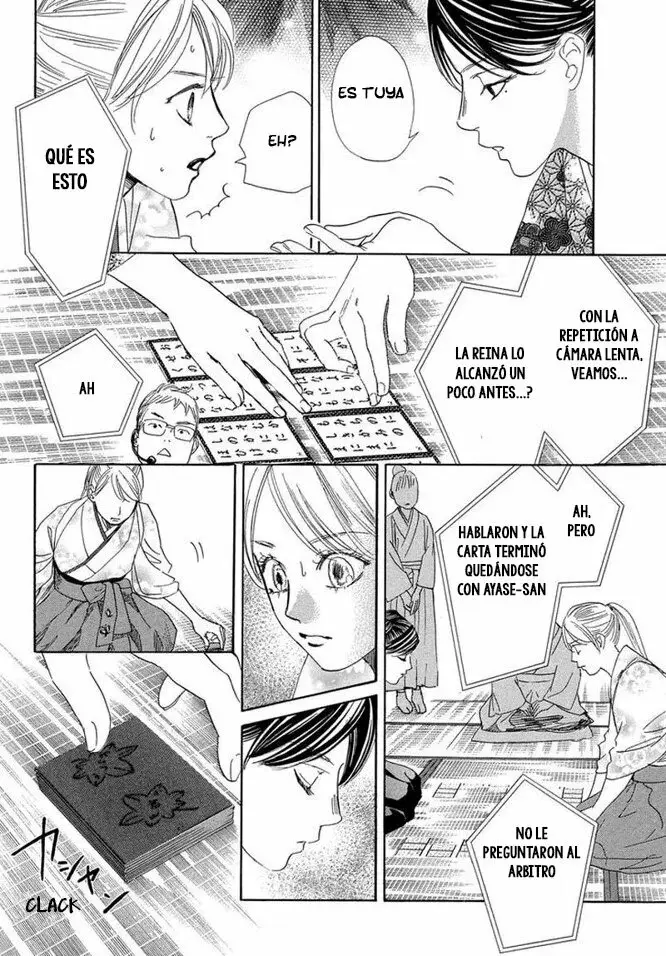 Chihayafuru capítulo 222, página 37