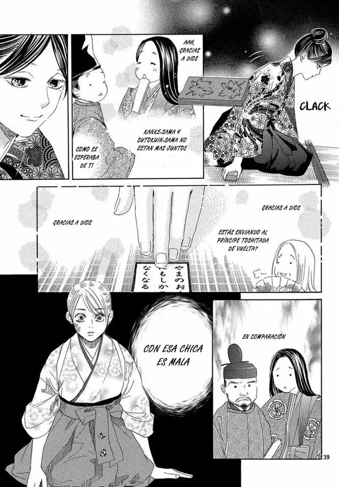Chihayafuru capítulo 222, página 40