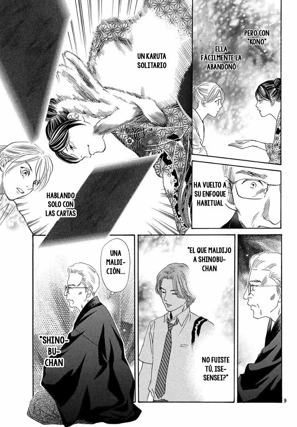 Chihayafuru capítulo 223, página 10