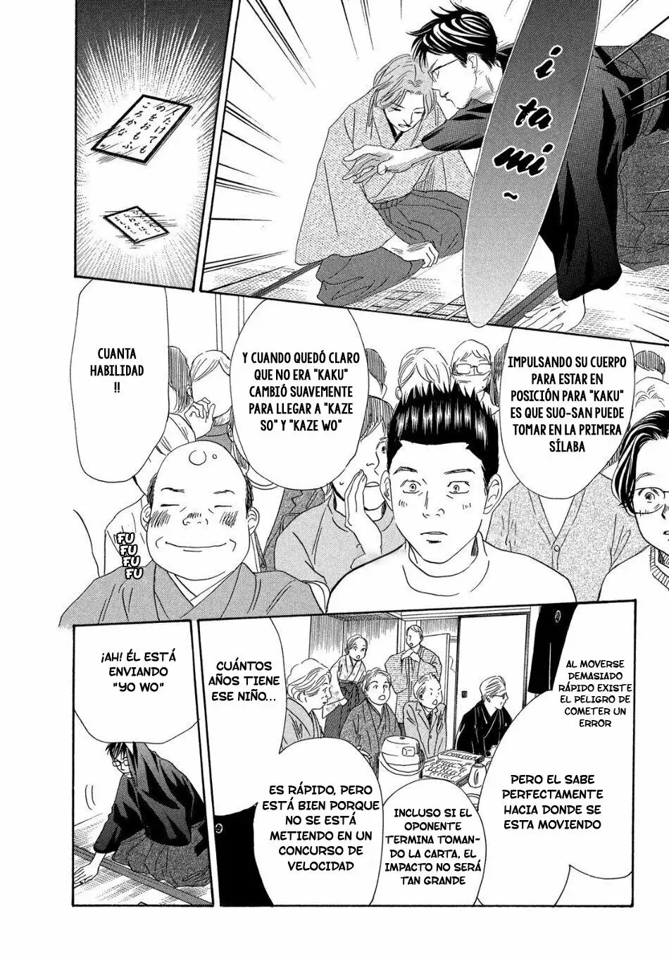 Chihayafuru capítulo 223, página 18