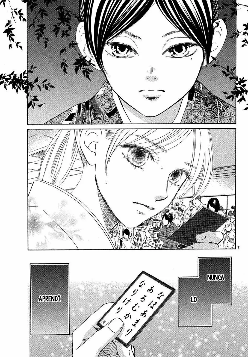 Chihayafuru capítulo 224, página 8