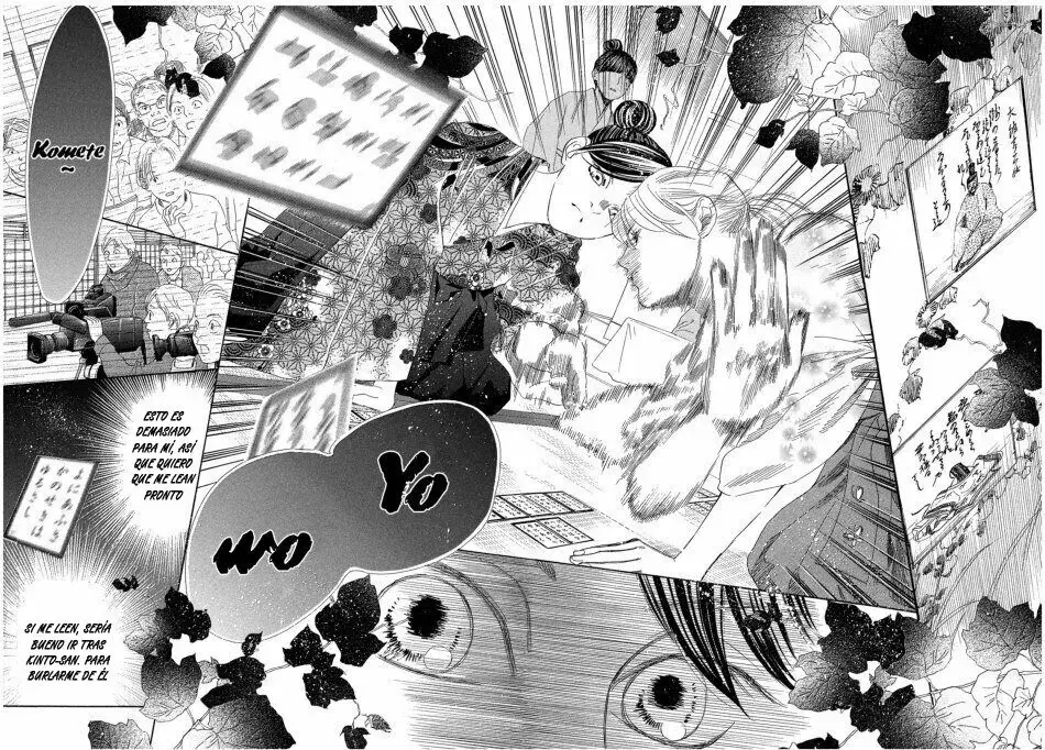 Chihayafuru capítulo 224, página 27