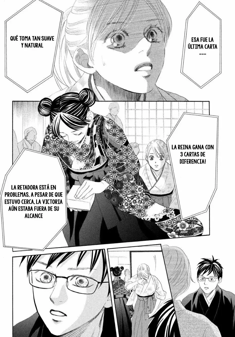 Chihayafuru capítulo 225, página 38