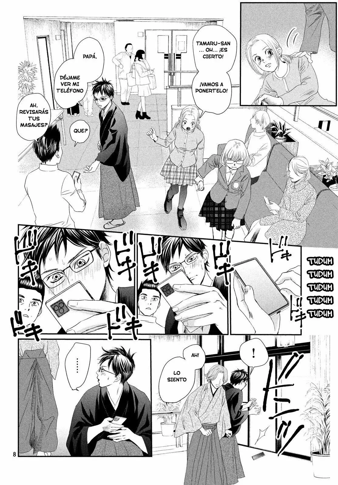 Chihayafuru capítulo 227, página 8
