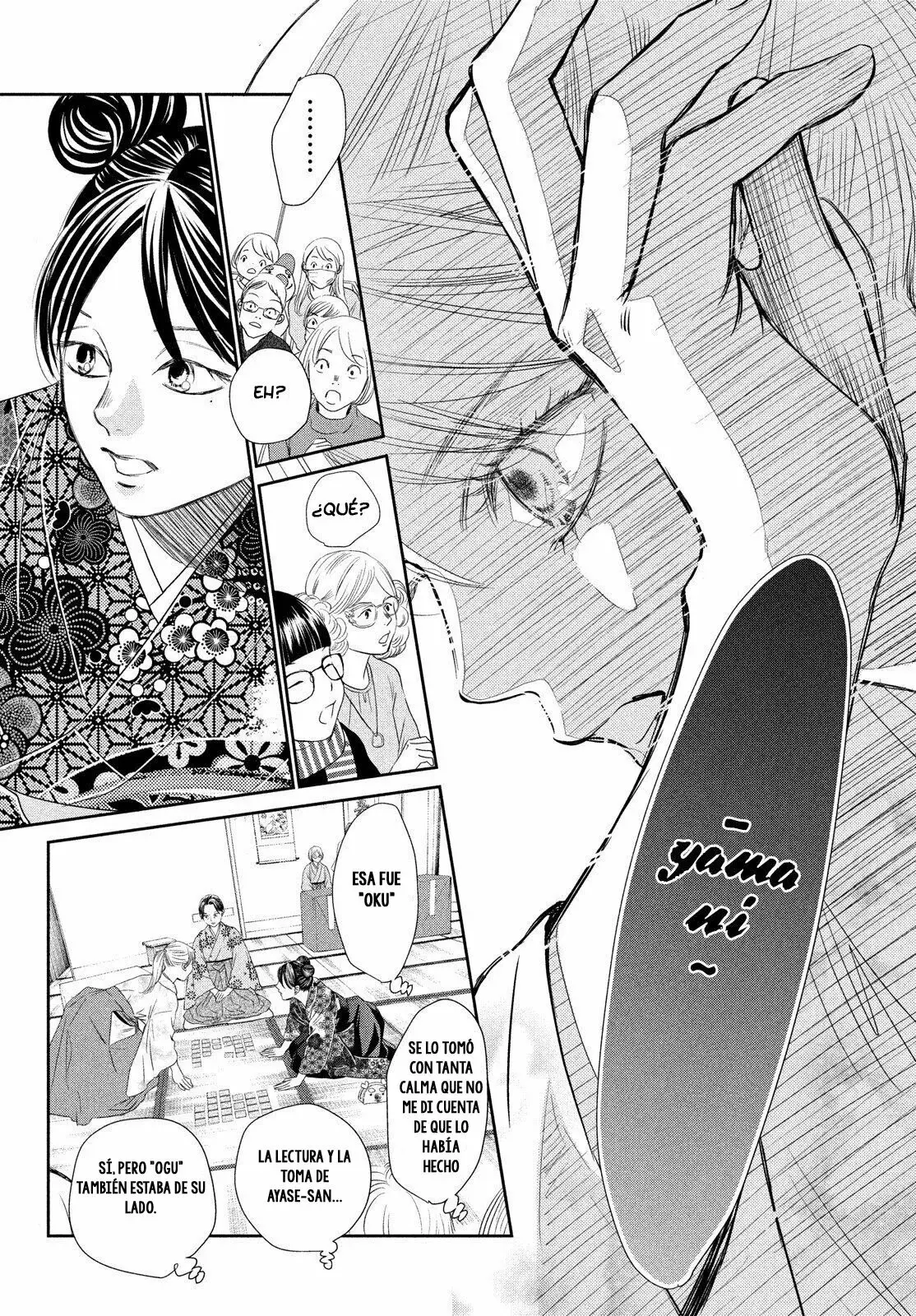 Chihayafuru capítulo 227, página 33
