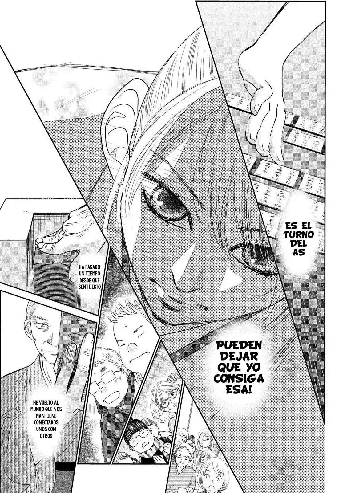 Chihayafuru capítulo 227, página 36