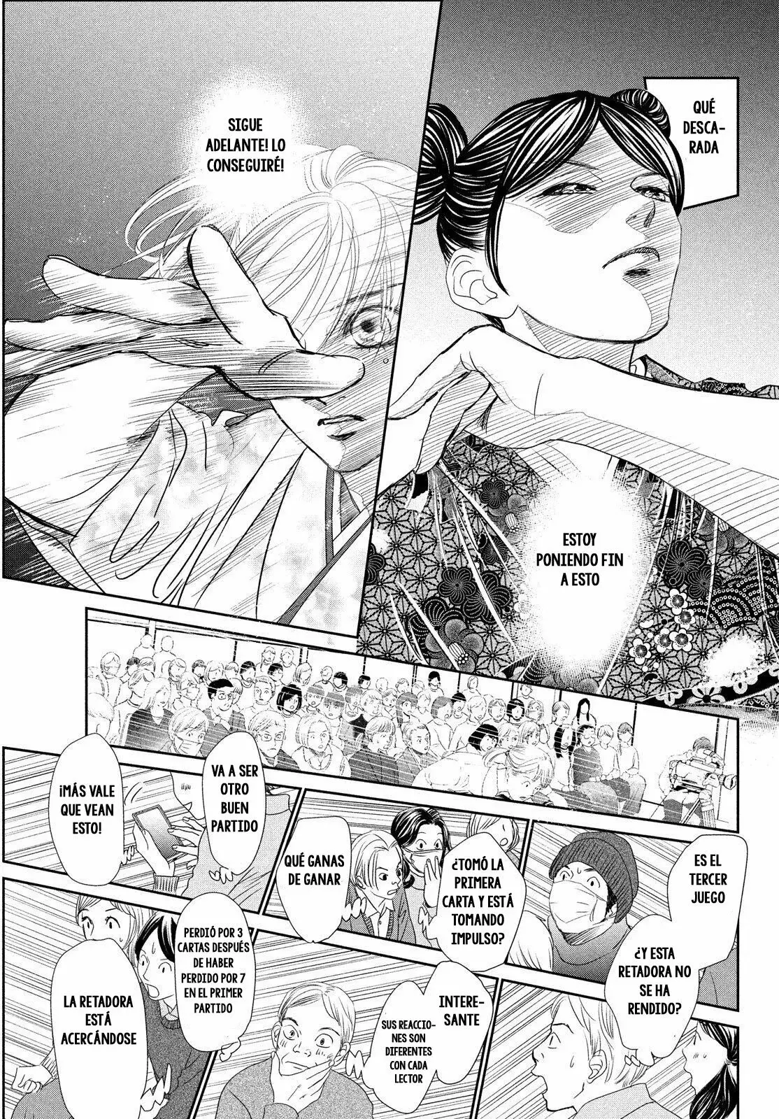Chihayafuru capítulo 227, página 38