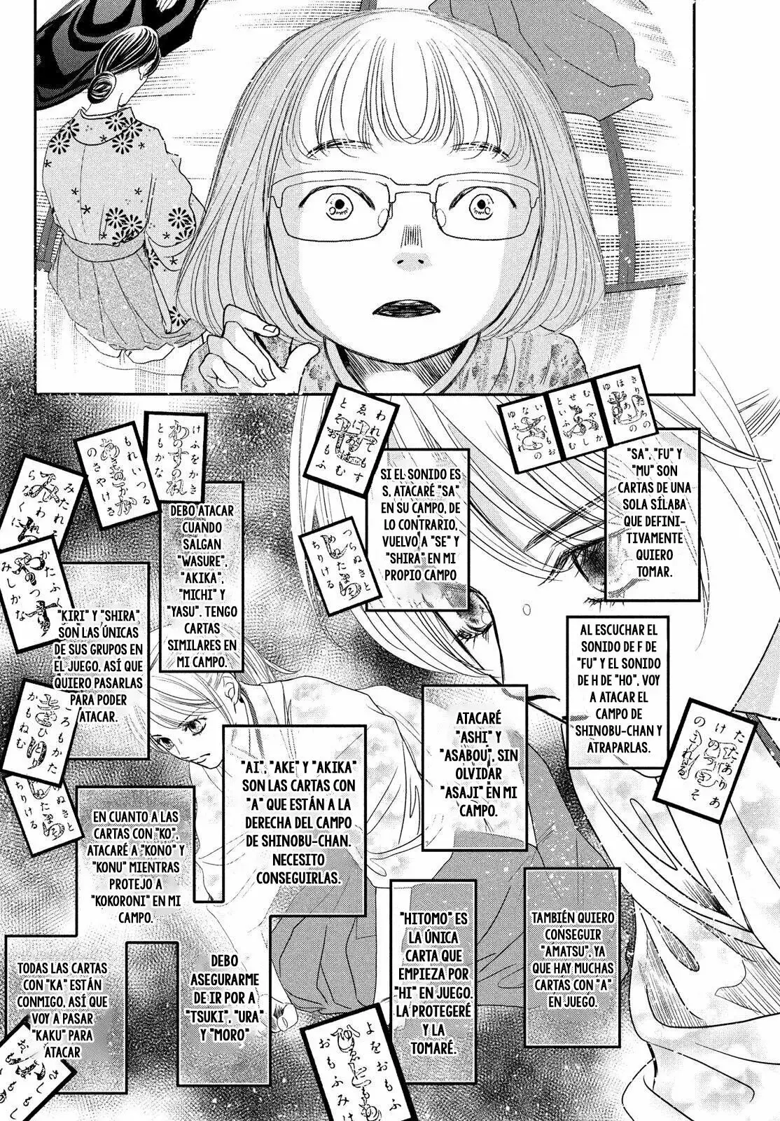 Chihayafuru capítulo 228, página 8