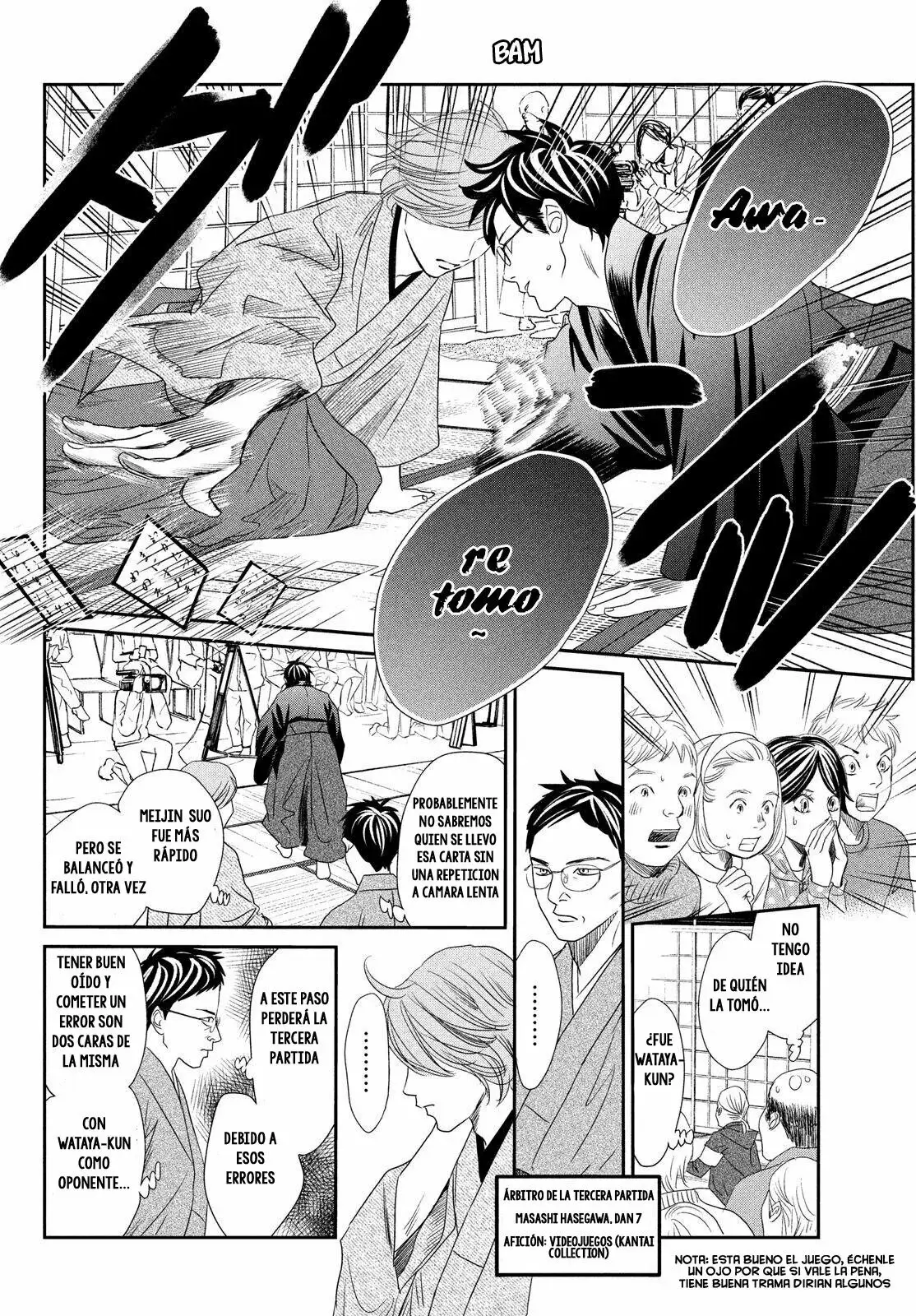 Chihayafuru capítulo 228, página 36