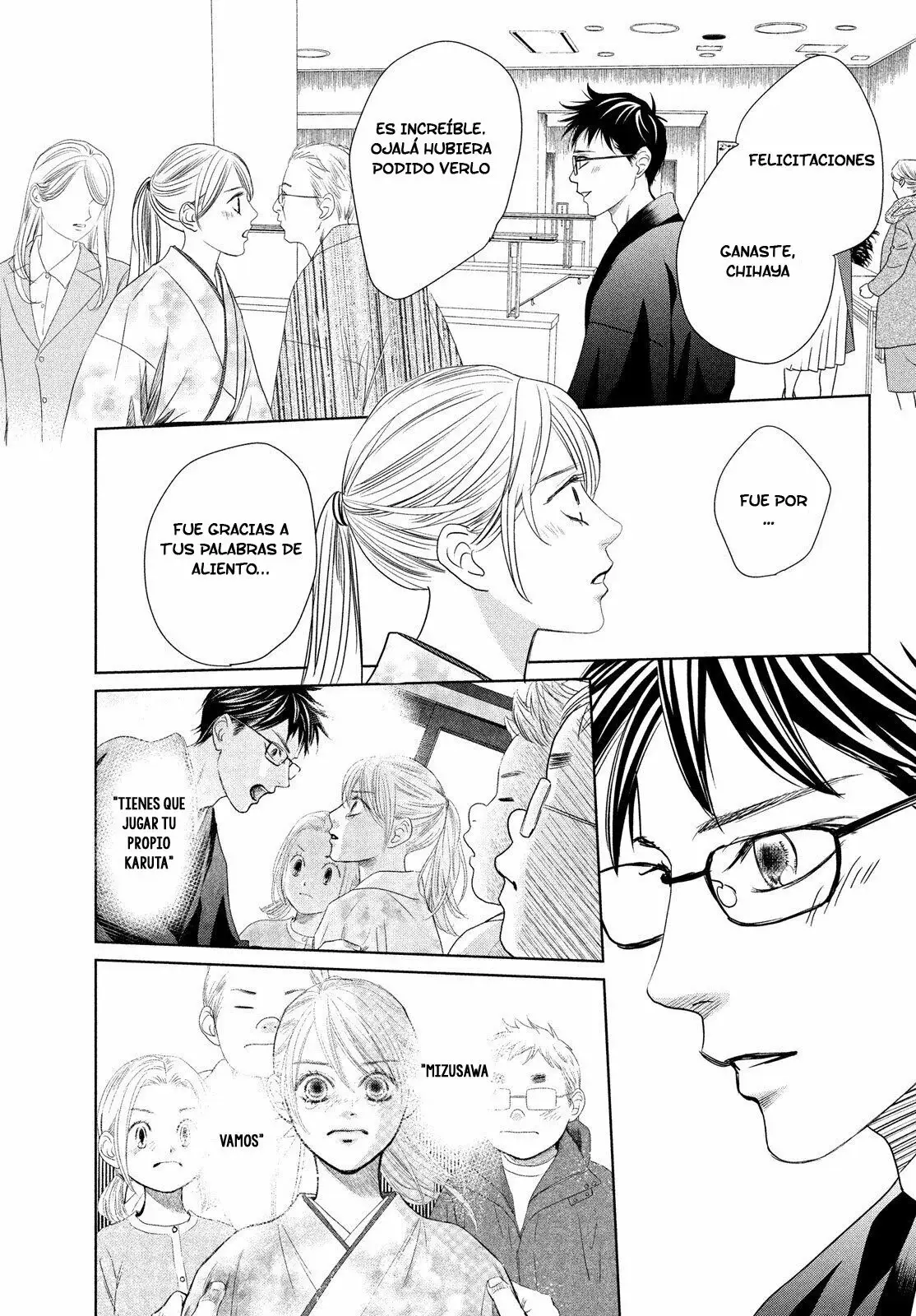 Chihayafuru capítulo 230, página 33