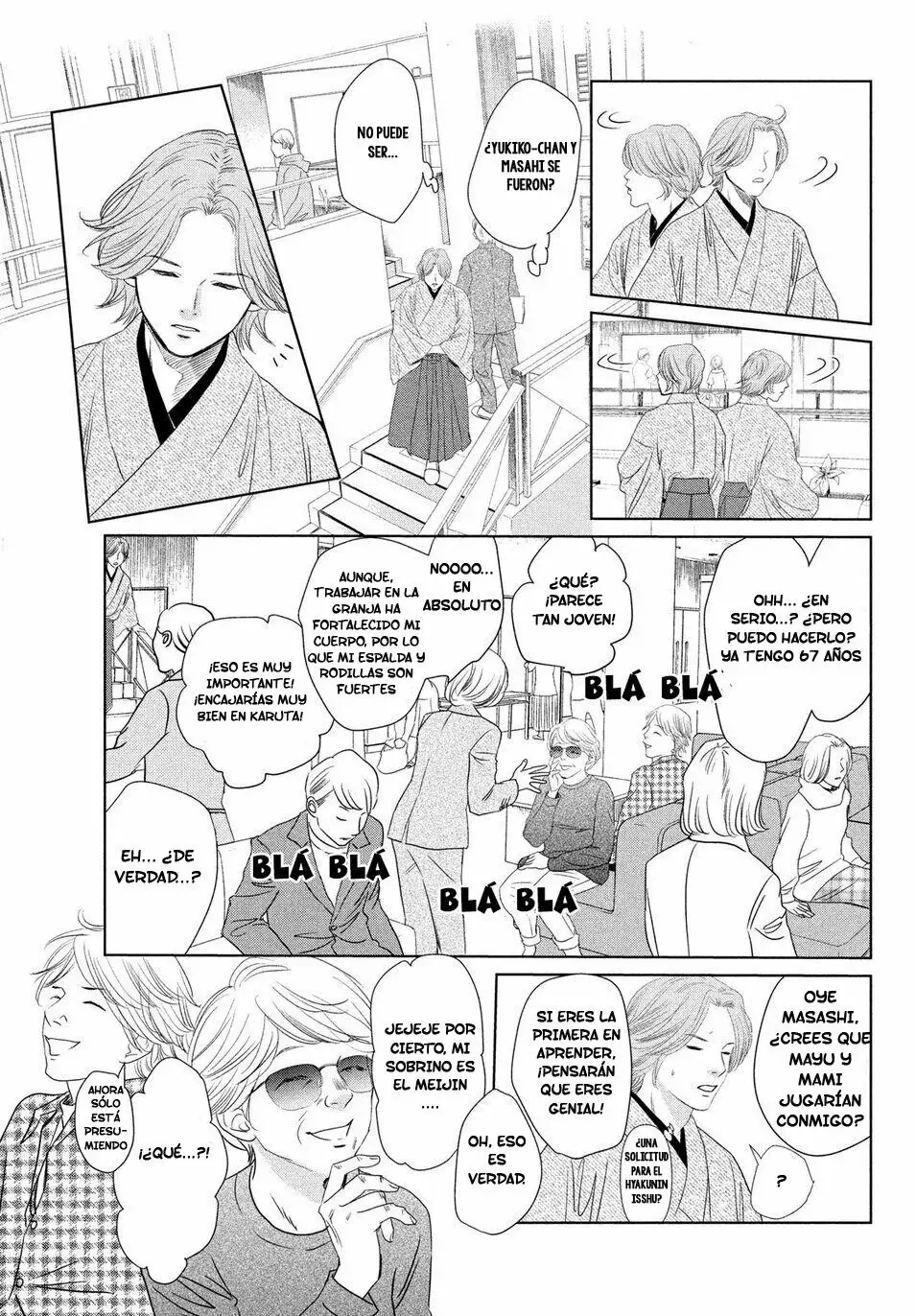 Chihayafuru capítulo 231, página 17