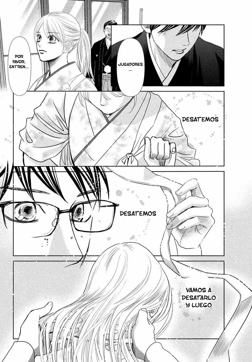Chihayafuru capítulo 231, página 33
