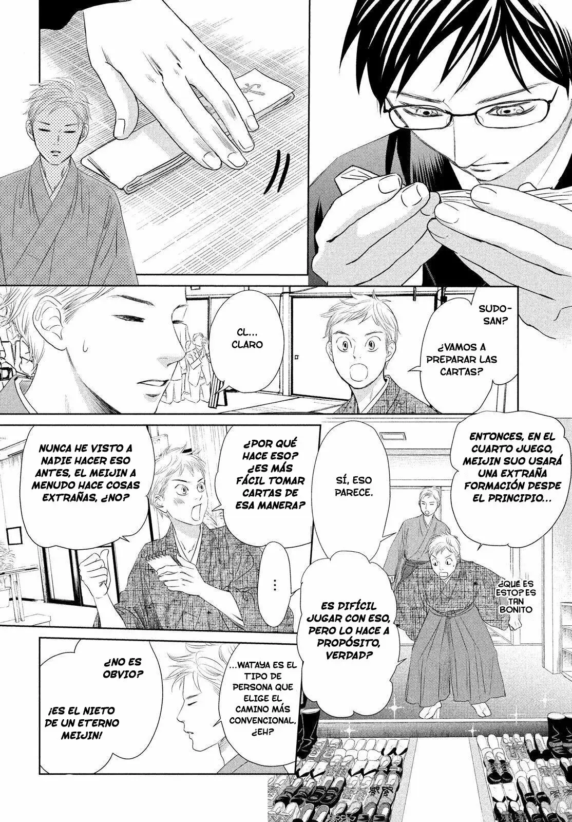 Chihayafuru capítulo 232, página 12