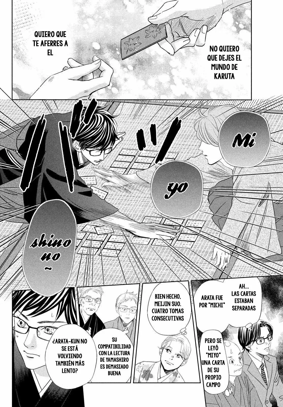 Chihayafuru capítulo 233, página 5