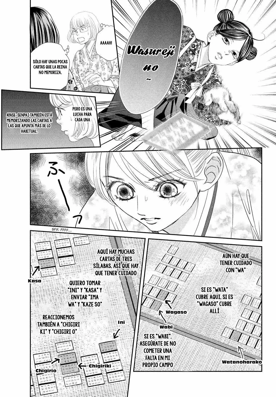 Chihayafuru capítulo 234, página 18