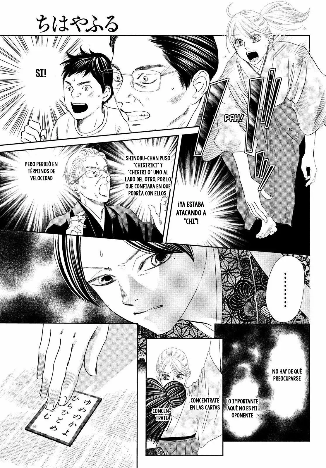 Chihayafuru capítulo 234, página 28