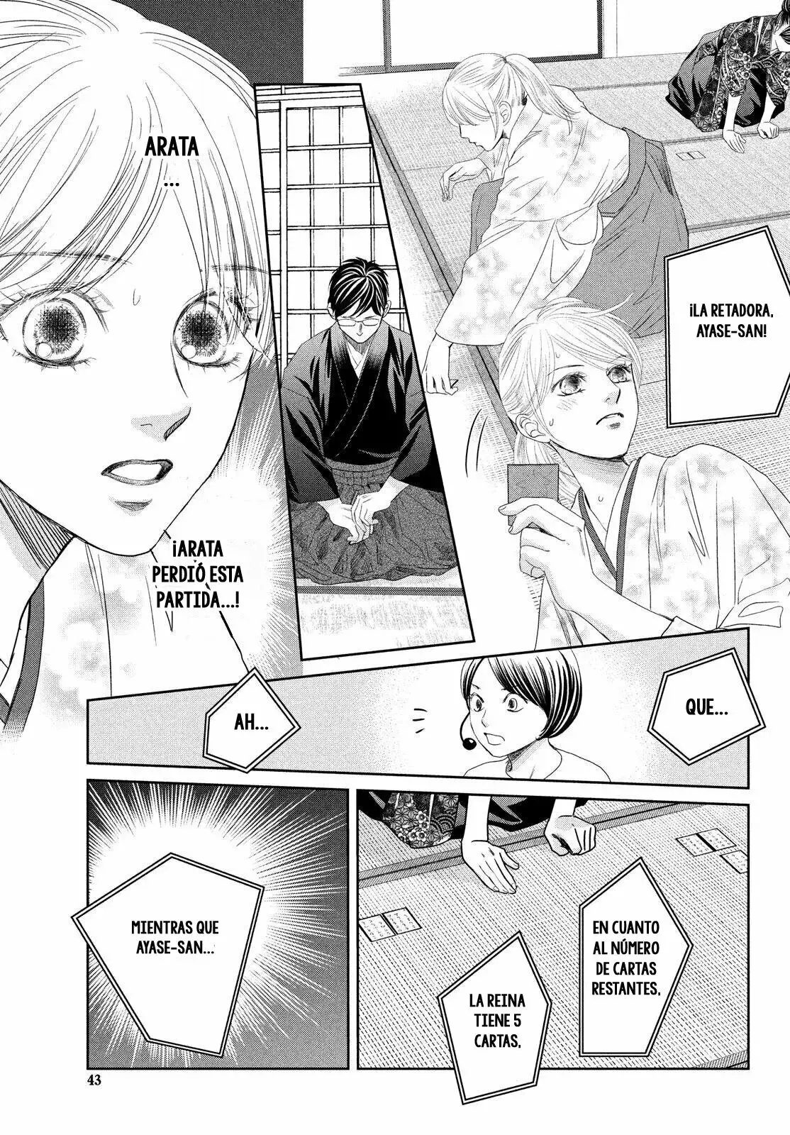 Chihayafuru capítulo 236, página 6